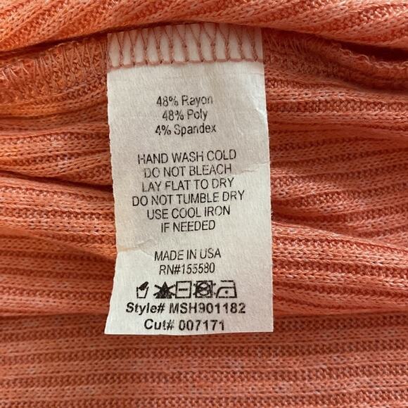 Anthropologie Maronie Coral Slouchy Oversized Cardigan Fits S-XL - Picture 4 of 7